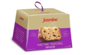 Jasmine lança panetone sem glúten em edição limitada